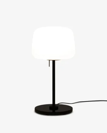 Soft Bordlampe Terrence Woodgate Sort Sort Marmor Fod