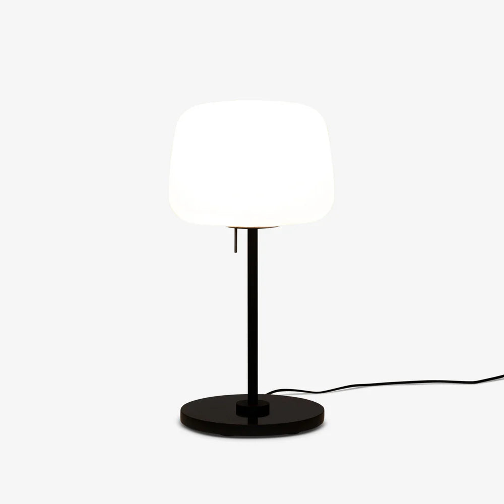 Soft Bordlampe Terrence Woodgate Sort Sort Marmor Fod