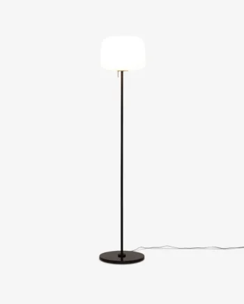 Soft Gulvlampe Terrence Woodgate Sort Sort Marmor Fod