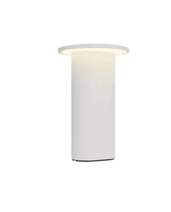Solae Portable Batterilampe Bordlampe Hvid