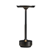 Sort Led Bordlampe Med Touch Dmpning Justerbar Farvetemperatur Cct 500lm Ra80 Ip20