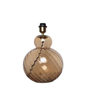 Specktrum Lily Swirl Bordlampe Brown : Erling Christensen Møbler
