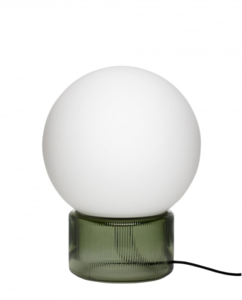 Sphere Bordlampe Opal Grøn