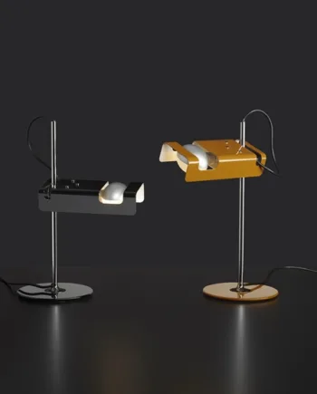 Spider 291 Bordlampe Gul