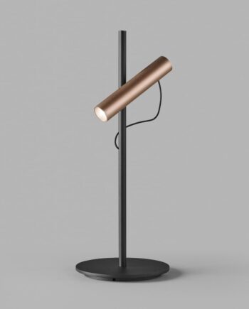 Spirit Led Bordlampe Sort Rose Gold Light Point