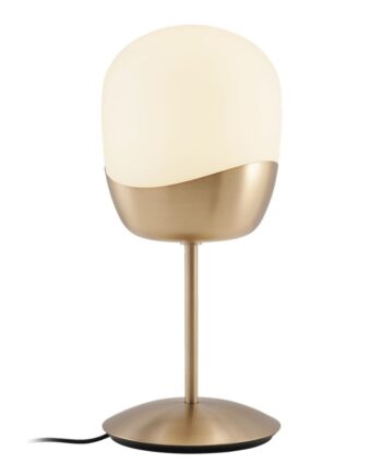 Spring Bordlampe Hvid Messing Umage