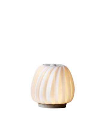 St906 Mini Bordlampe Hvid Coated Papir ø18 Tom Rossau