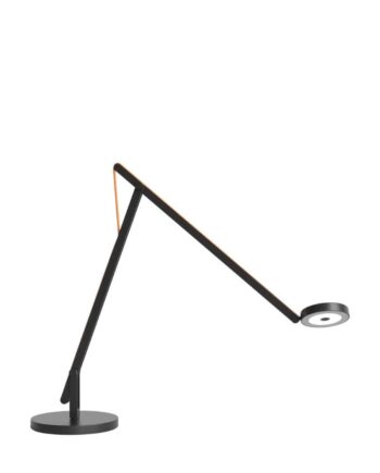 String Bordlampe Mat Sort Orange Dtw Rotaliana