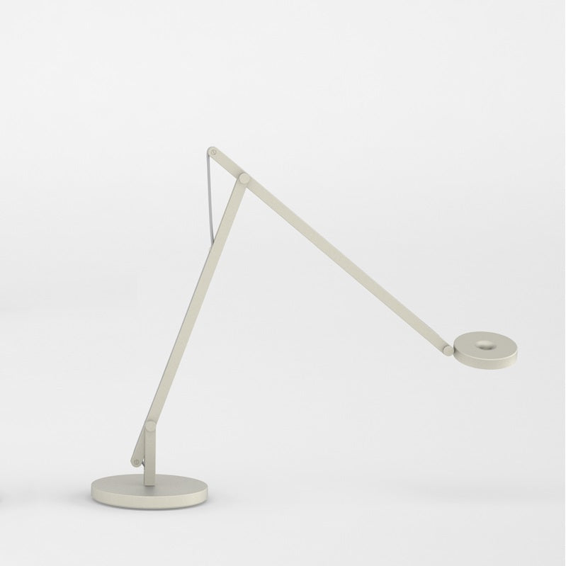 String Mini Bordlampe Fra Rotaliana Champagne Silver Almindelig Dæmper