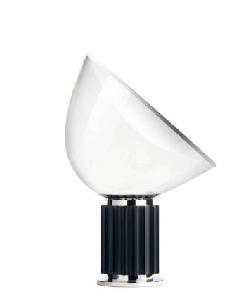 Taccia Bordlampe Akrylskærm Led Sort Flos