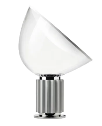 Taccia Bordlampe Silver