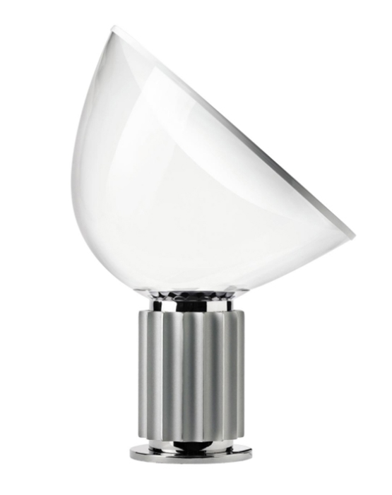 Taccia Bordlampe Silver
