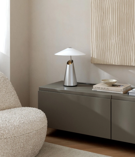 Taido Bordlampe Krom