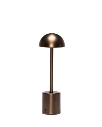 Taten Portable Batterilampe Bordlampe Bruneret Messing