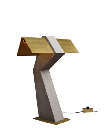Tau Bordlampe Messing