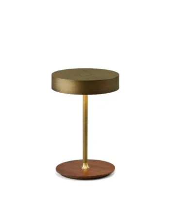The Move Portable Bordlampe Fra Halo Design Antik Brass