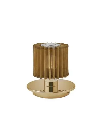 The Sun 130 Batterilampe Bordlampe Guld