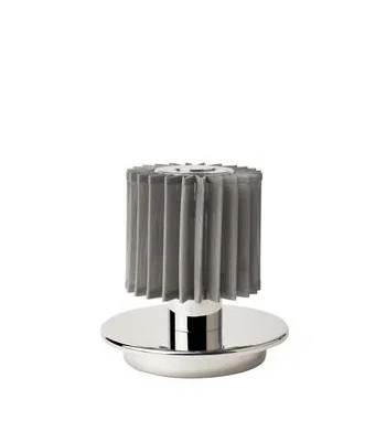 The Sun 130 Batterilampe Bordlampe Sølv