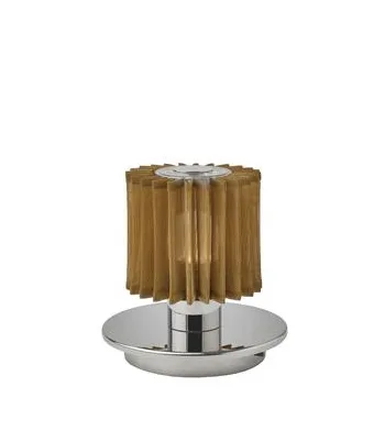The Sun 130 Batterilampe Bordlampe Sølv Guld