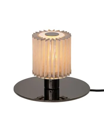 The Sun 220 Bordlampe Sort Sølv