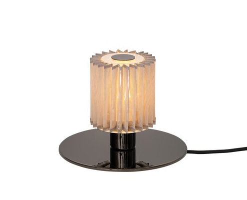 The Sun 220 Bordlampe Sort Sølv