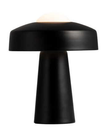 Time Bordlampe Sort