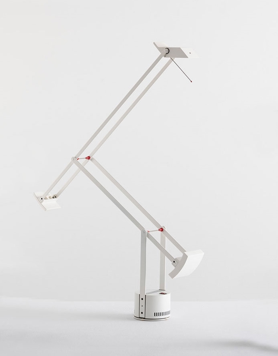 Tizio Bordlampe Hvid