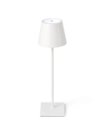 Toc Led Transportable Bordlampe Faro Hvid