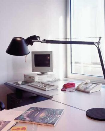 Tolomeo Bordlampe Artemide Alu Grå