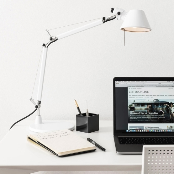 Tolomeo Micro Bordlampe Hvid