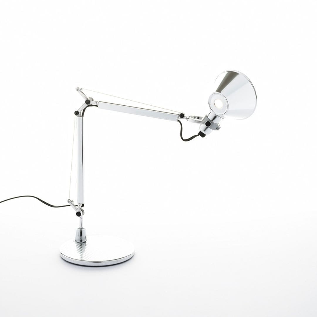 Tolomeo Micro Bordlampe Poleret Aluminium Artemide