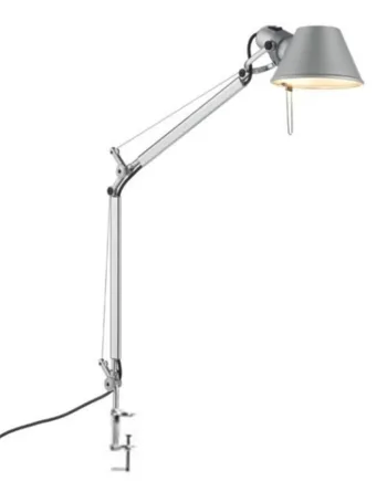 Tolomeo Mini Bordlampe Aluminium Bordklemme