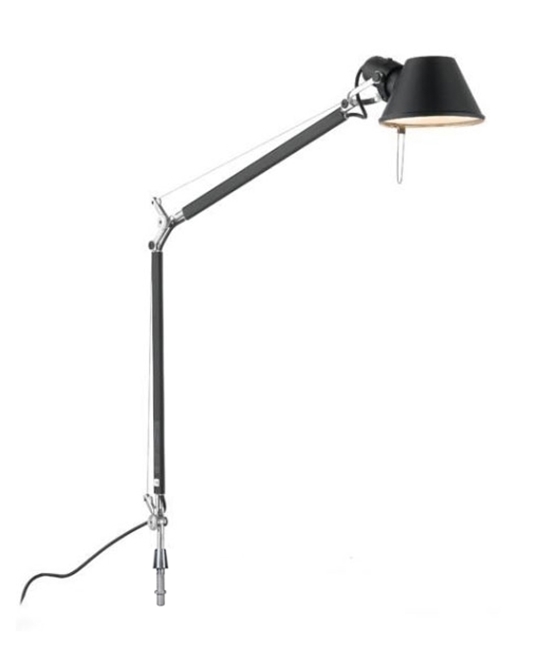 Tolomeo Mini Bordlampe Sort Bordbolt