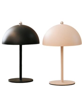 Touch Bordlampe Trådløs Led Bordlampe Med Dæmper Sort Eller Creme