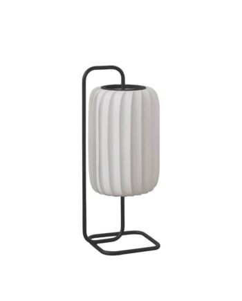 Tr37 Bordlampe Hvid Polykarbonat ø22 Papir   Plast Tom Rossau