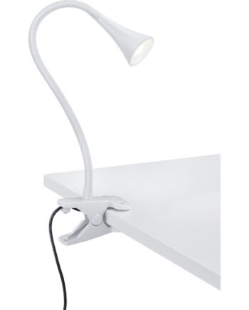 Trio Lighting Viper Klemmelampe Hvid