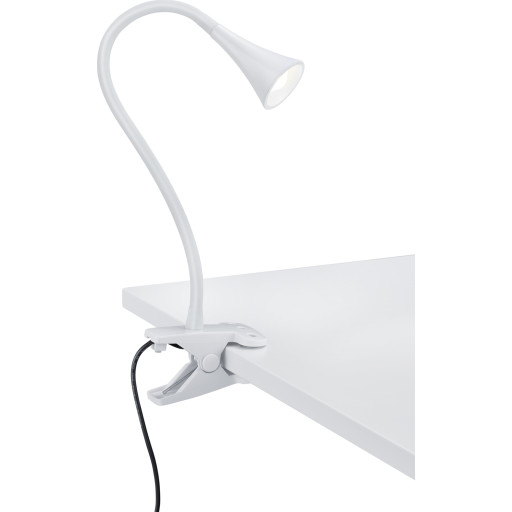 Trio Lighting Viper Klemmelampe Hvid