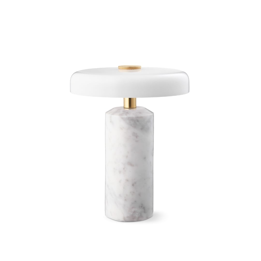 Trip Bordlampe Carrara Opal Design