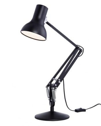 Type Mini Bordlampe Anglepoise Jet Black