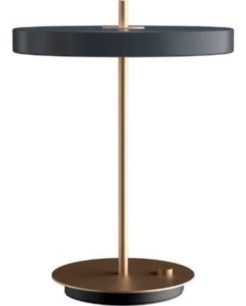 Umage Asteria Bordlampe Med Usb Grå