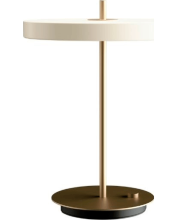 Umage Asteria Bordlampe Med Usb Hvid