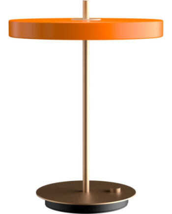Umage Asteria Bordlampe Med Usb Orange