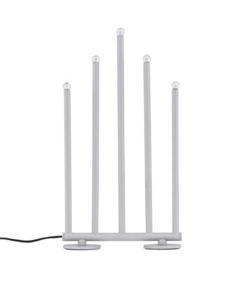 Venture Design Bjrnfjallet Bordlampe Dæmpning Mat Sølv Stål 40cm
