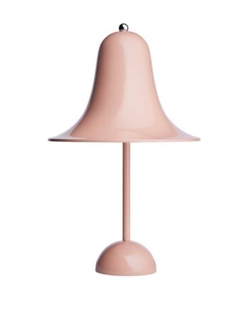 Verpan Verner Panton Pantop Bordlampe : Dusty Rose : Erling Christensen Møbler : Erling Christensen Møbler