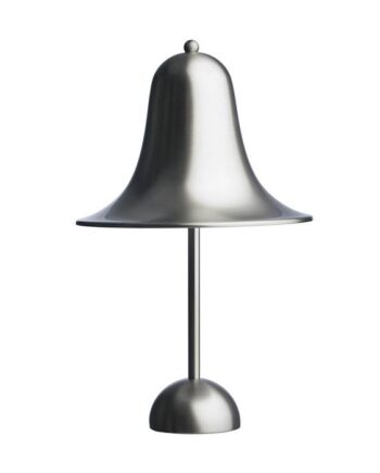 Verpan Verner Panton Pantop Bordlampe : Matt Metallic : Erling Christensen Møbler : Erling Christensen Møbler