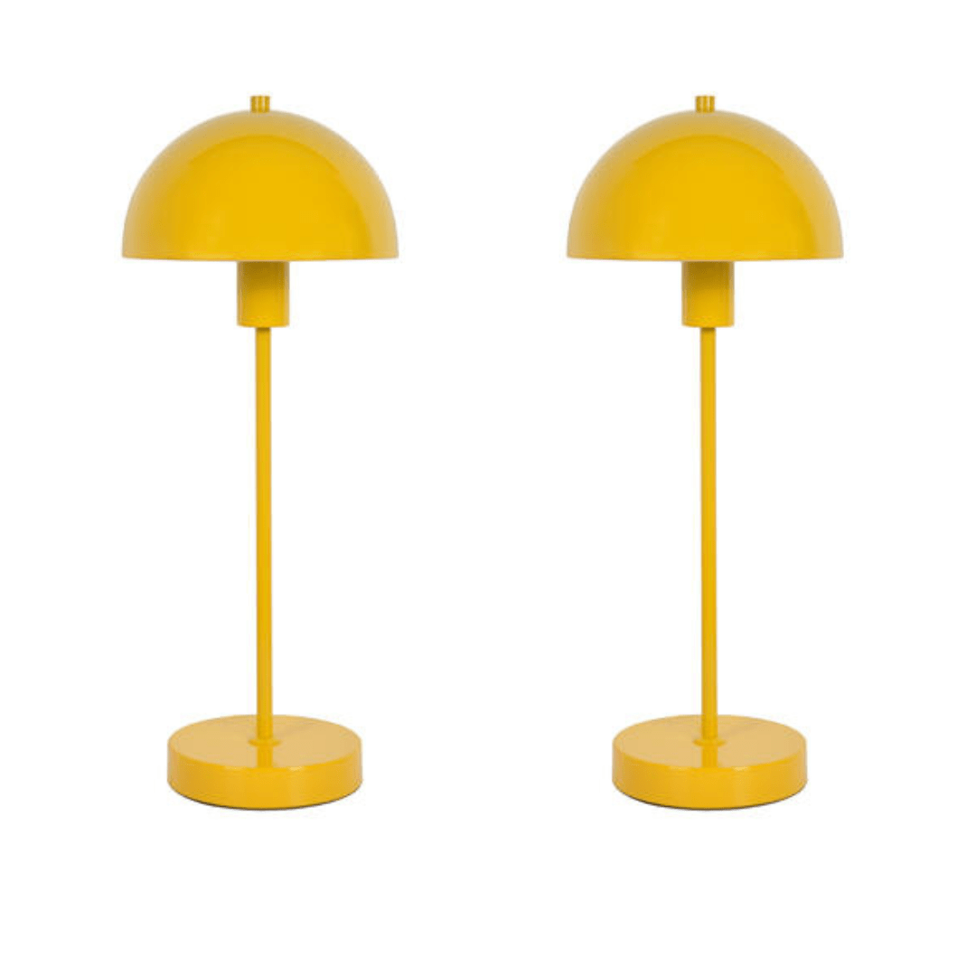 Vienda Stk Gul Bordlampe Herstal