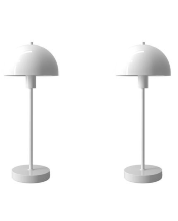 Vienda Stk Hvid Bordlampe Herstal