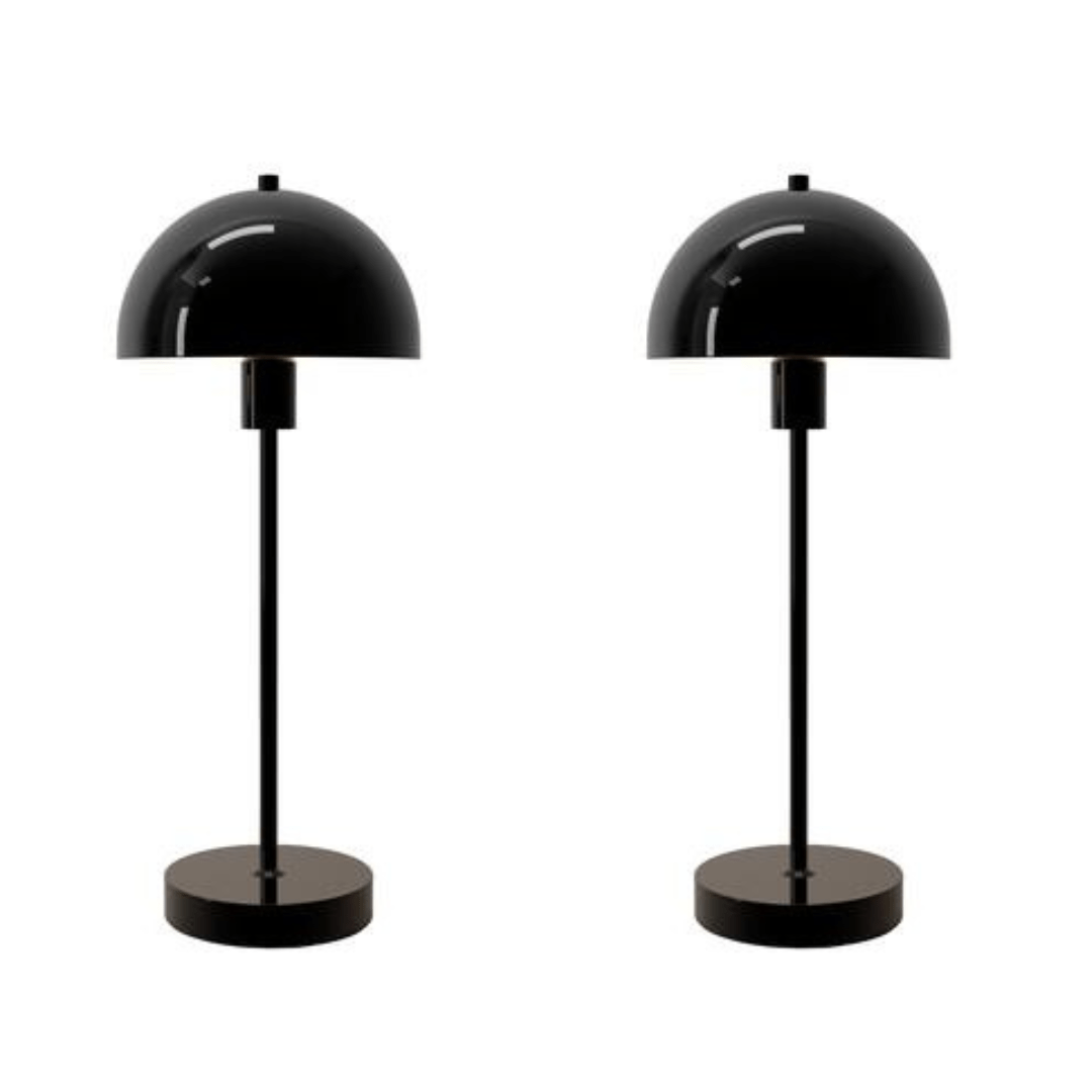 Vienda Stk Sort Bordlampe Herstal