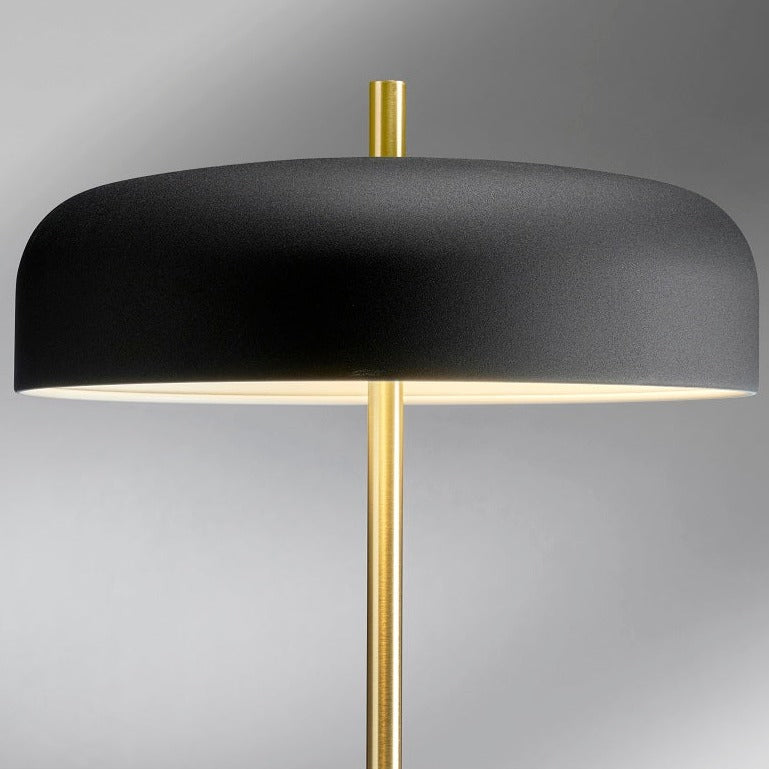 Vintage Bordlampe Lupia Sort