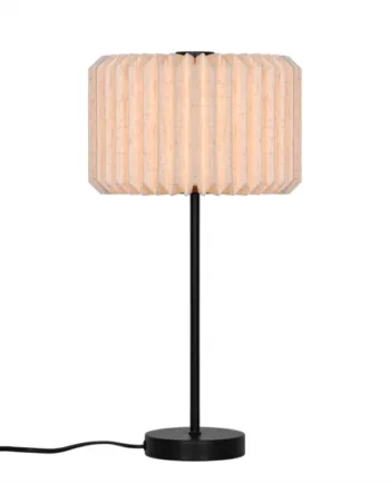 Vivienne Bordlampe Natur Sort
